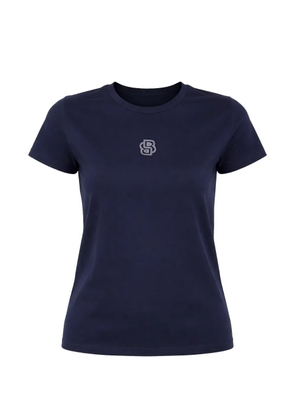 BOSS logo-detail T-shirt - Blue