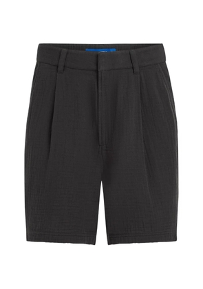 Karl Lagerfeld Jeans crinkled shorts - Black