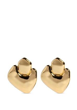 Monica Vinader bold stud earrings - Gold