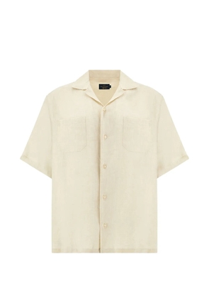 Paul & Shark pocket linen shirt - Neutrals
