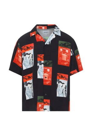 Carhartt WIP Sean Hamilton print shirt - Black