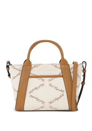 Karl Lagerfeld small K/Ville tote bag - Neutrals
