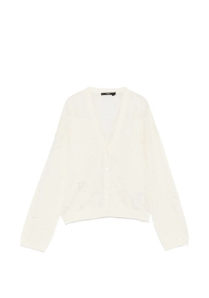 Seventy sequin V-neck cardigan - Neutrals