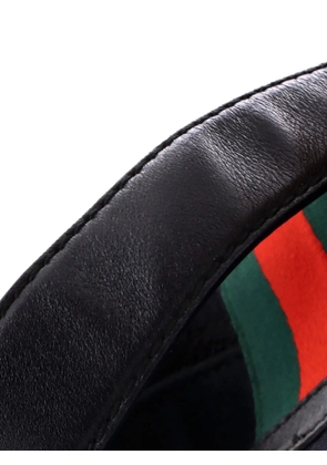 Gucci Pre-Owned New Ladies Web GG Canvas Medium hobo bag - Black