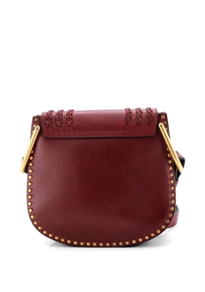 Chloé Pre-Owned small Hudson whipstitch leather crossbody bag - Red