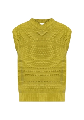 Paul Smith V-neck knitted vest - Green