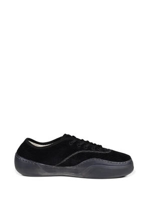 ERL Corduroy Coupe lace-up sneakers - Black