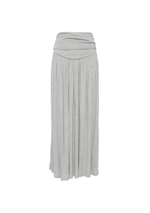 Aya Muse gathered maxi skirt - Grey