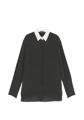 TOM FORD polka dot shirt - Black