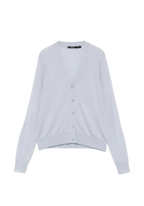 Seventy V-neck buttoned cardigan - Blue