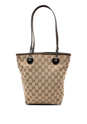 Gucci Pre-Owned 2000-2015 GG Canvas Eclipse tote bag - Brown