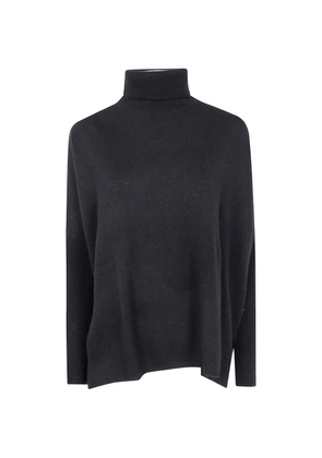 absolut cashmere roll-neck sweater - Black