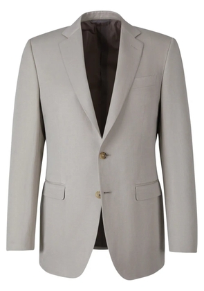 Canali flap pocket blazer - Grey