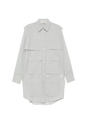 Qasimi pocket overshirt - Grey