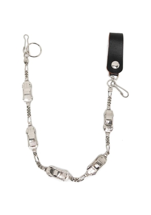 midorikawa car-motif chain keyring - Silver