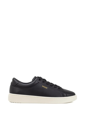HUGO leather sneakers - Black