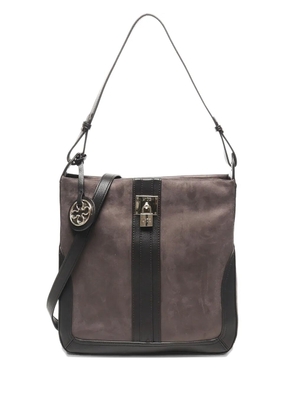 V°73 lock-detail shoulder bag - Grey