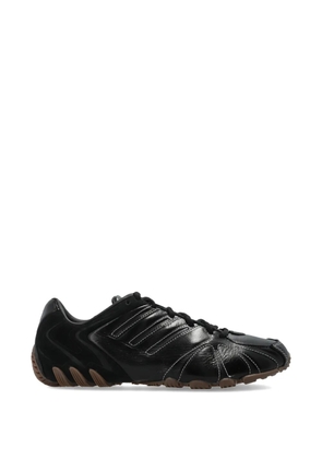adidas leather sneakers - Black
