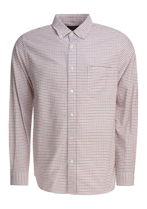 BEAMS PLUS checked pocket shirt - White