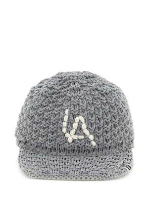 Maison MIHARA YASUHIRO knitted logo baseball cap - Grey