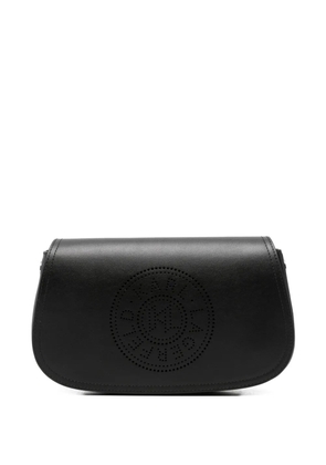Karl Lagerfeld laser-cut-detail shoulder bag - Black