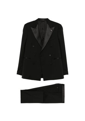 Tagliatore double-breasted suit - Black