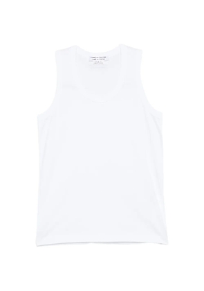 Comme Des Garçons sleeveless tank - White