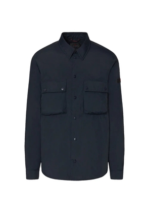 Peuterey patch-pocket overshirt - Blue