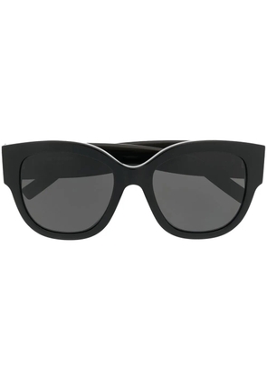 Saint Laurent Eyewear geometric sunglasses - Black