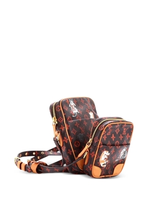 Louis Vuitton Pre-Owned Paname Bag Set Limited Edition Grace Coddington Catogram Canvas crossbody bag - Brown