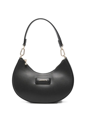 Lacoste small Moon zip-up shoulder bag - Black