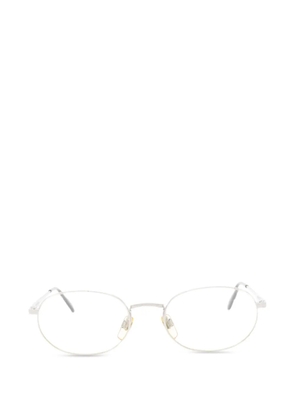 Giorgio Armani Pre-Owned 1990s round-frame glasses - Silver