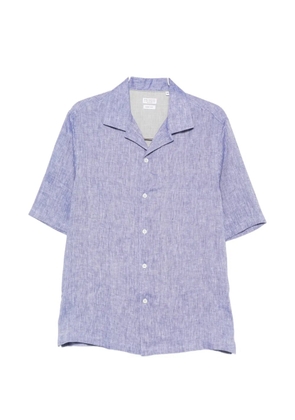 Brunello Cucinelli camp-collar shirt - Blue
