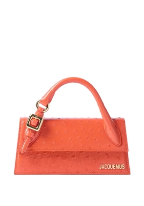 Jacquemus long Le Chiquito buckle tote bag - Orange