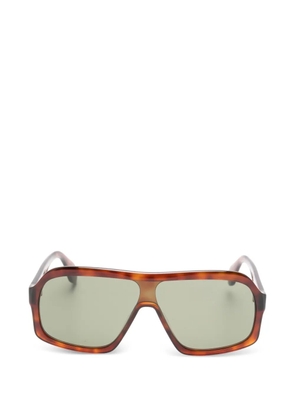 GIGI STUDIOS Naelle geometric sunglasses - Brown