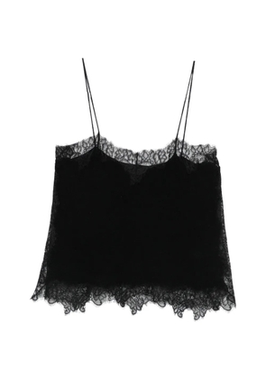 Mes Demoiselles lace aeris top - Black