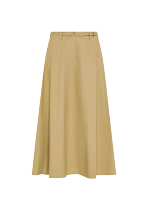 Seventy belted midi skirt - Neutrals