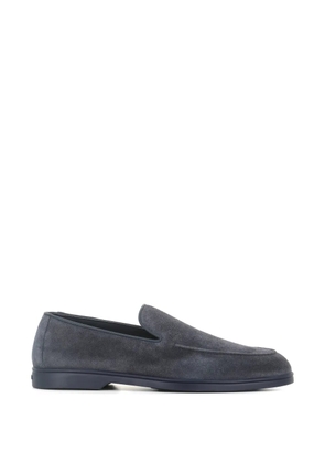 Doucal's suede loafers - Blue