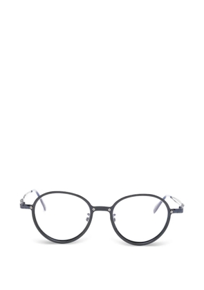 Kuboraum round-frame glasses - Blue
