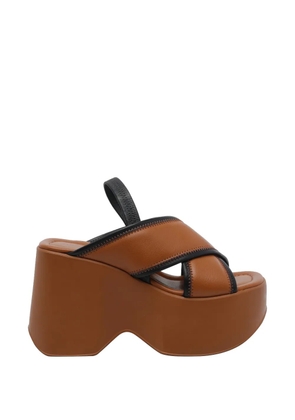 Vic Matie open-toe sandals - Brown