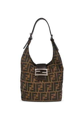 Fendi Pre-Owned 2000 Zucca leather handbag - Neutrals