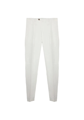 Briglia 1949 belt loops pockets trousers - White