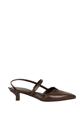 Pomme D´Or T-strap sandals - Brown