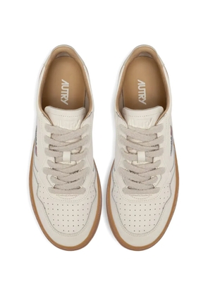 Autry Medalist Low leather sneakers - Neutrals