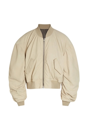 Rick Owens Secchia Flight Reversible bomber jacket - Neutrals