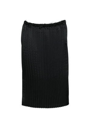 Comme Des Garçons Comme Des Garçons pleated skirt - Black