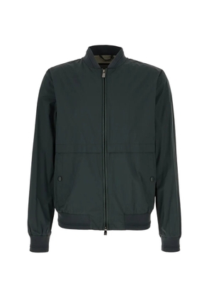Corneliani zip-up bomber jacket - Green