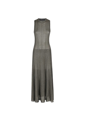 Federica Tosi ribbed midi dress - Green
