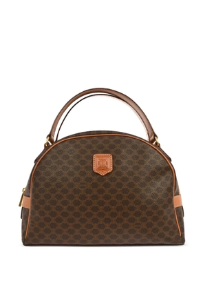 Celine Pre-Owned 1990-2000s Bowling Macadam tote bag - Brown