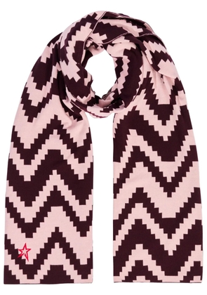 Perfect Moment geometric-print scarf - Pink